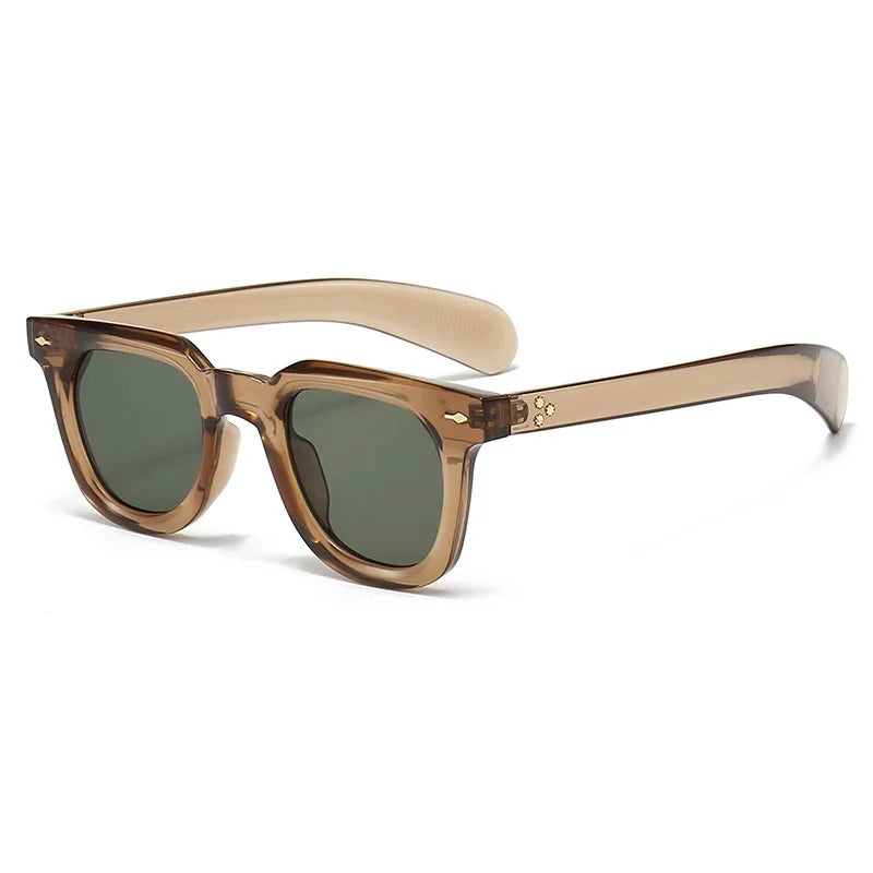 Retro Sunglasses with Thick Square Frames
