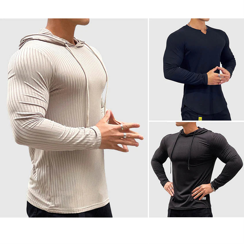 Hustle Quick Dry Compression Hoodie
