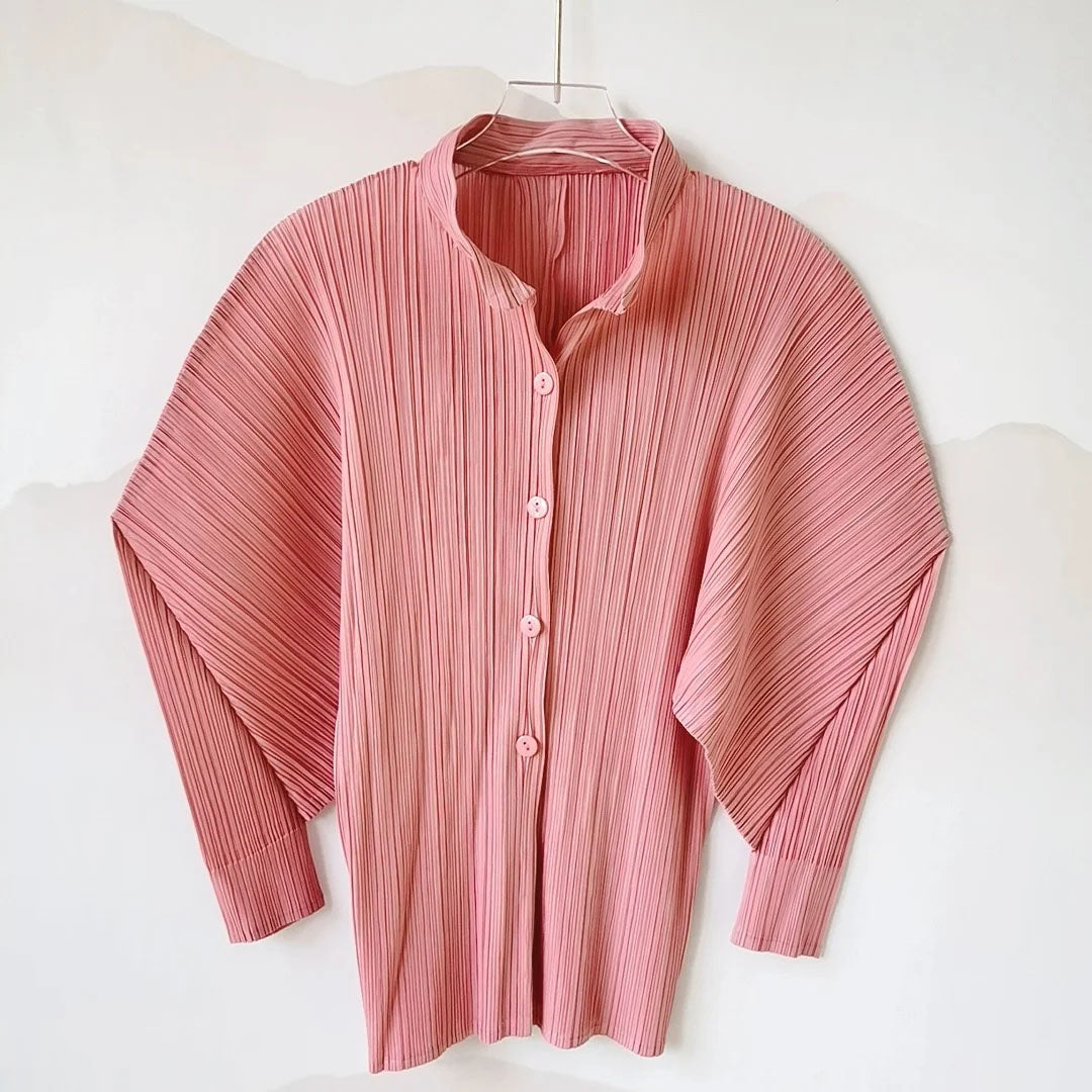 Celeste Antique Charm Pleated Shirt