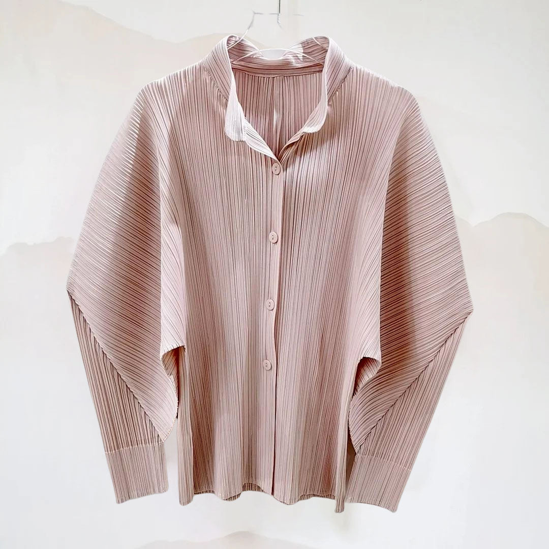 Celeste Antique Charm Pleated Shirt