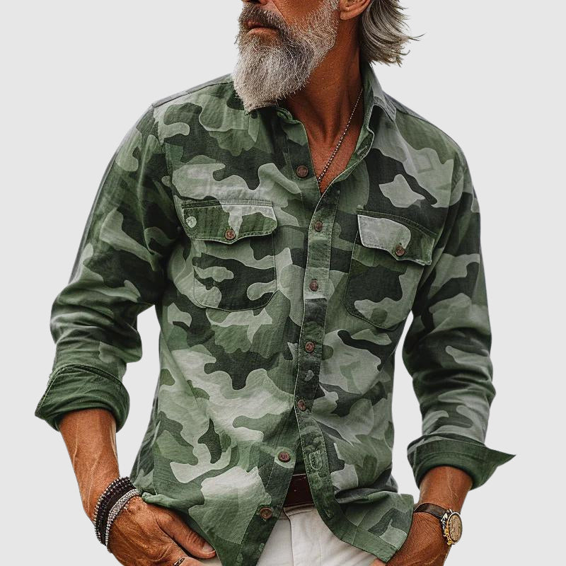 Charles Morrison Nomad Camouflage Shirt