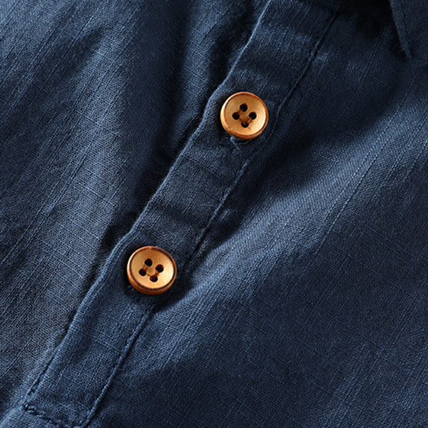 Charles Morrison Relaxed Linen Shirt