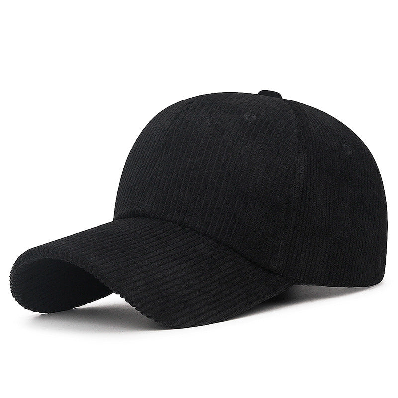 Classic Corduroy Cap with Adjustable Back Strap