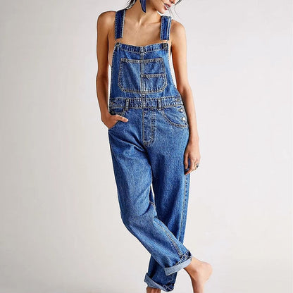Emie Daly Classic Denim Overalls