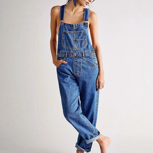 Emie Daly Classic Denim Overalls