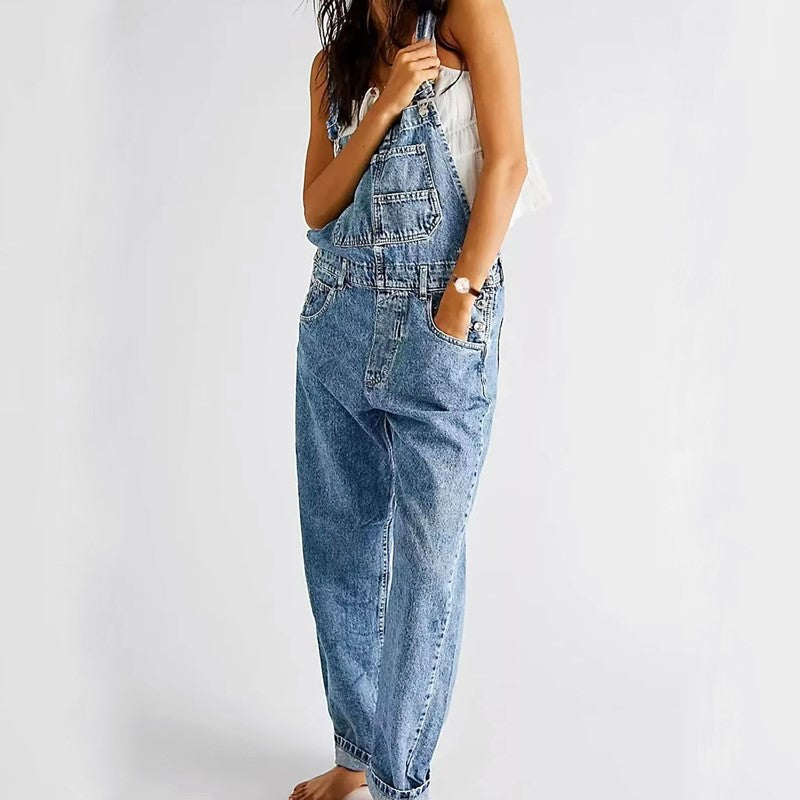 Emie Daly Classic Denim Overalls