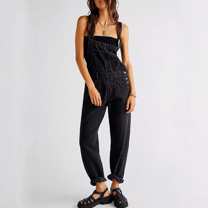 Emie Daly Classic Denim Overalls