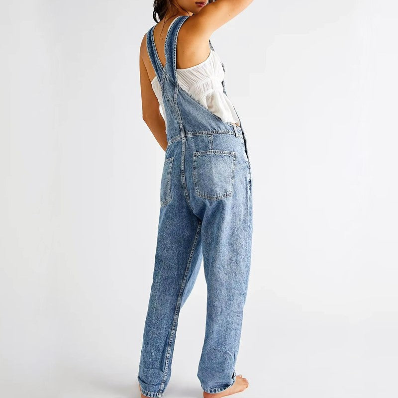 Emie Daly Classic Denim Overalls