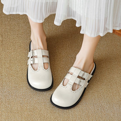 Emie Daly Closed-Toe Mule Shoes