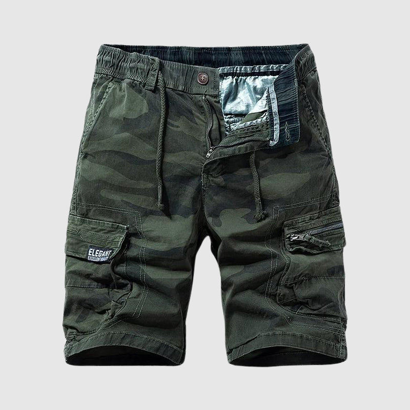 Frank Hardy Camouflage Cotton Shorts