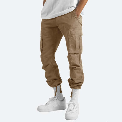Frank Hardy Cargo Pants with Drawstring Hem
