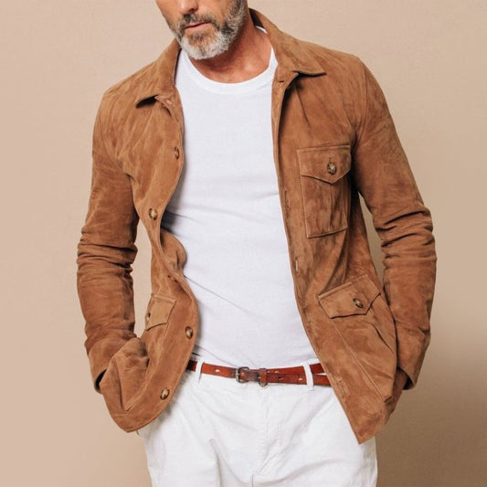 Frank Hardy Classic Suede Jacket