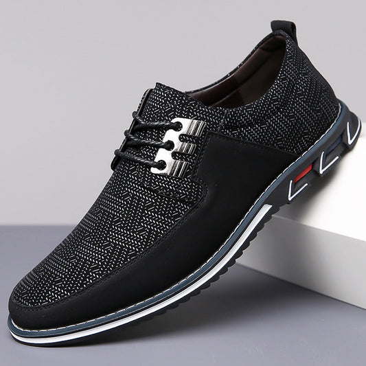 Frank Hardy Lace-Up Shoes with Textured Upper