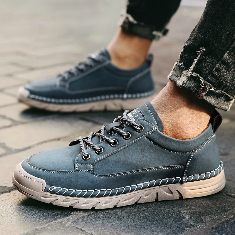 Frank Hardy Low-Top Casual Leather Shoes