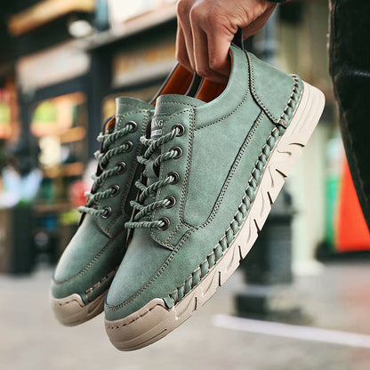 Frank Hardy Low-Top Casual Leather Shoes