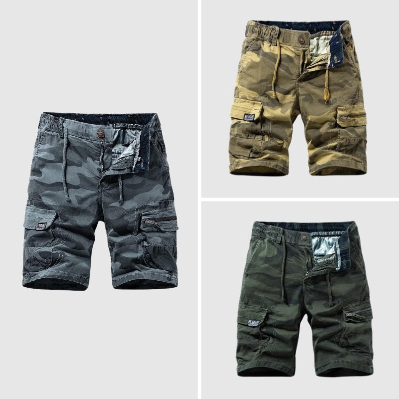 Frank Hardy Camouflage Cotton Shorts