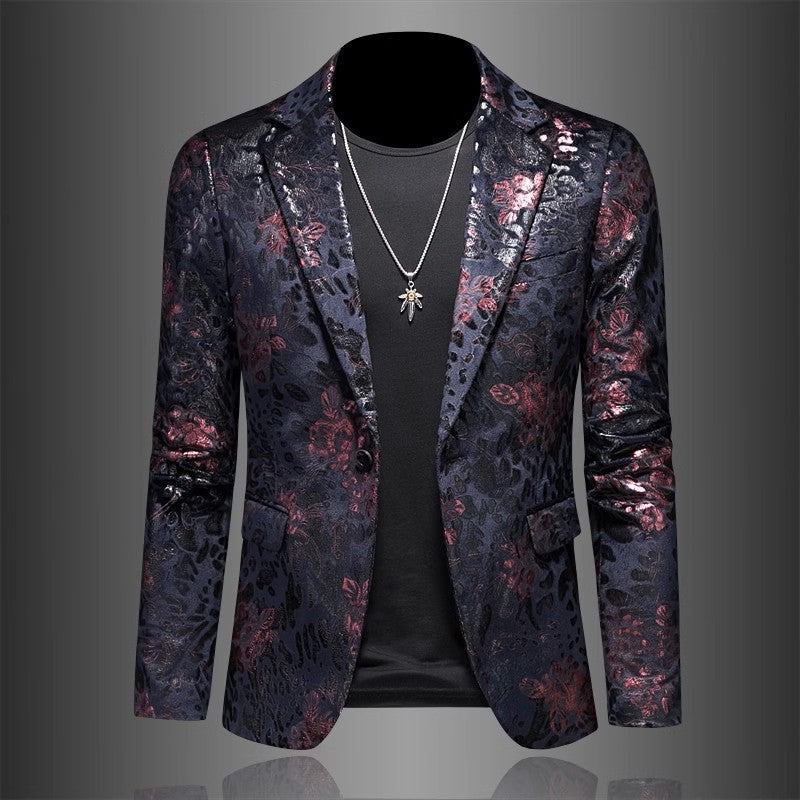 Henri L'Éclatant Regal Bloom Blazer