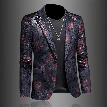 Henri L'Éclatant Regal Bloom Blazer