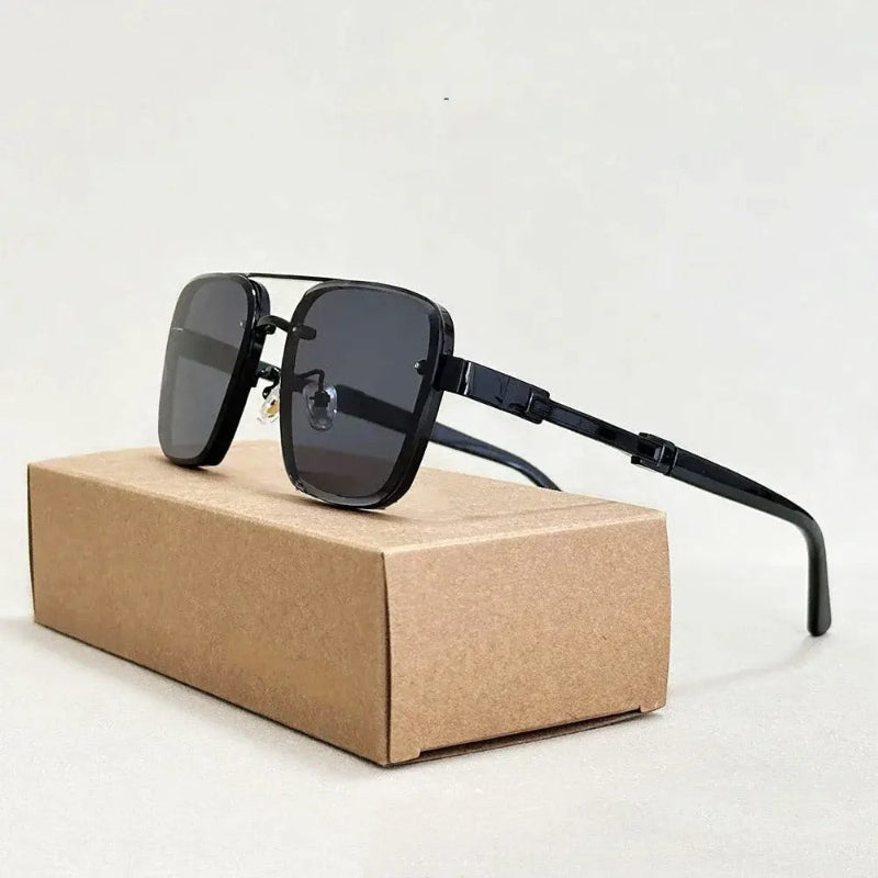 Large Square Frame Sunglasses
