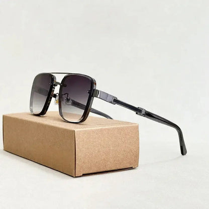 Large Square Frame Sunglasses
