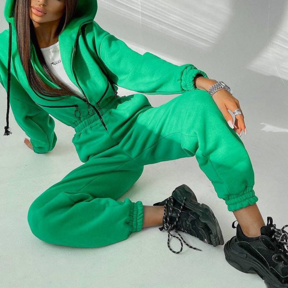 Malin Tassou Hoodie Hug Jumpsuit