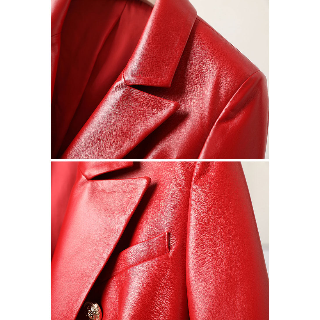 Malin Tassou Vintage Leather Jacket