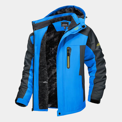 Men’s Waterproof Ski Jacket with Fleece Lining