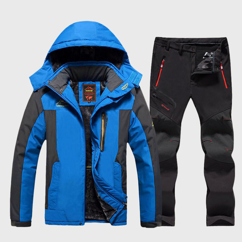 Men’s Waterproof Ski Set Set with Insulated Lining