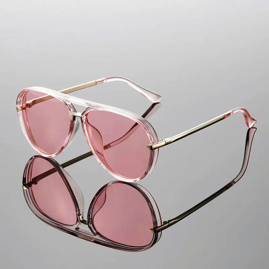 Sleek Modern Aviator Sunglasses