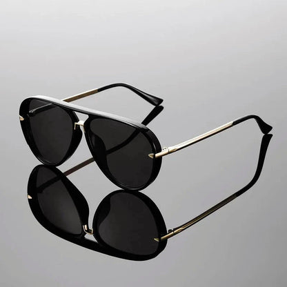 Sleek Modern Aviator Sunglasses