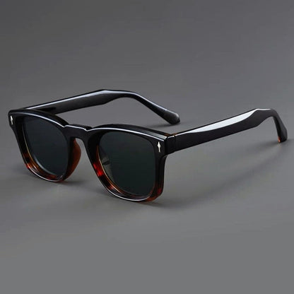 Square Profile Sunglasses with Gradient Lenses