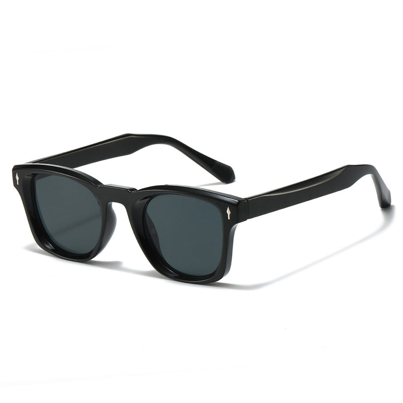 Sunglasses with Tinted Lenses and Square Frame