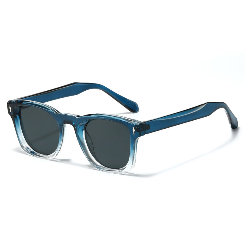 Sunglasses with Tinted Lenses and Square Frame