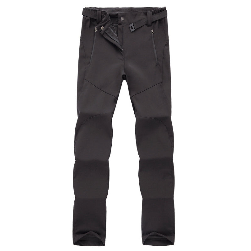 Women’s Softshell Hiking and Ski Pants with Fleece Lining