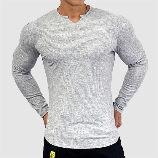 Arnold Long-Sleeve Gym Shirt