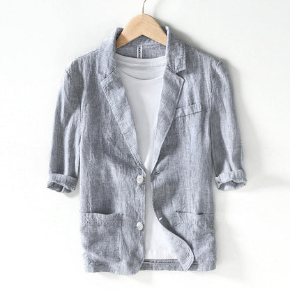 Beverly Linen Summer Blazer