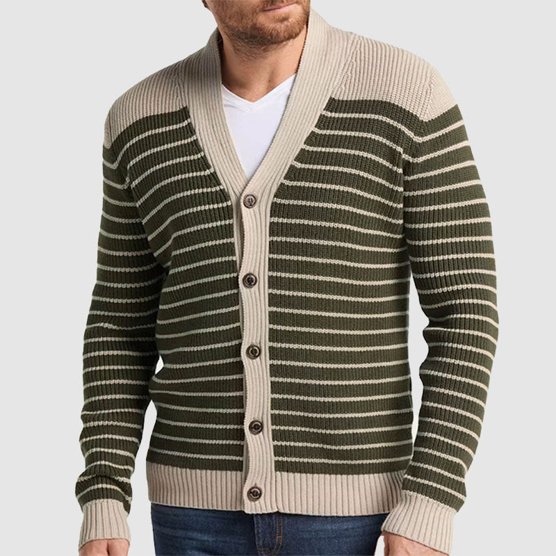 Boston Spring Jacquard Cardigan