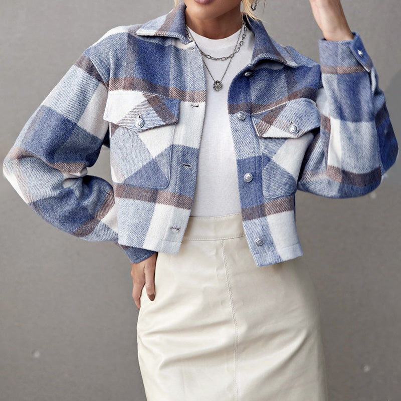 Camila Plaid Spring Jacket