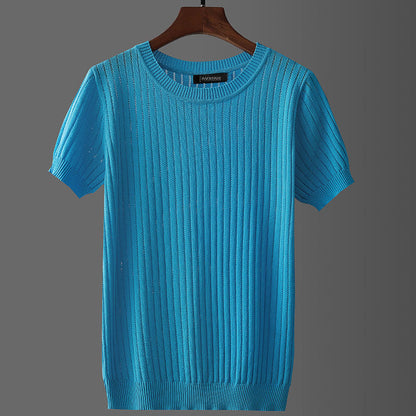 Charles Morrison Casual Knit T-Shirt