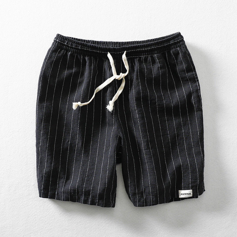 Charles Morrison Clearwater Cotton Linen Shorts