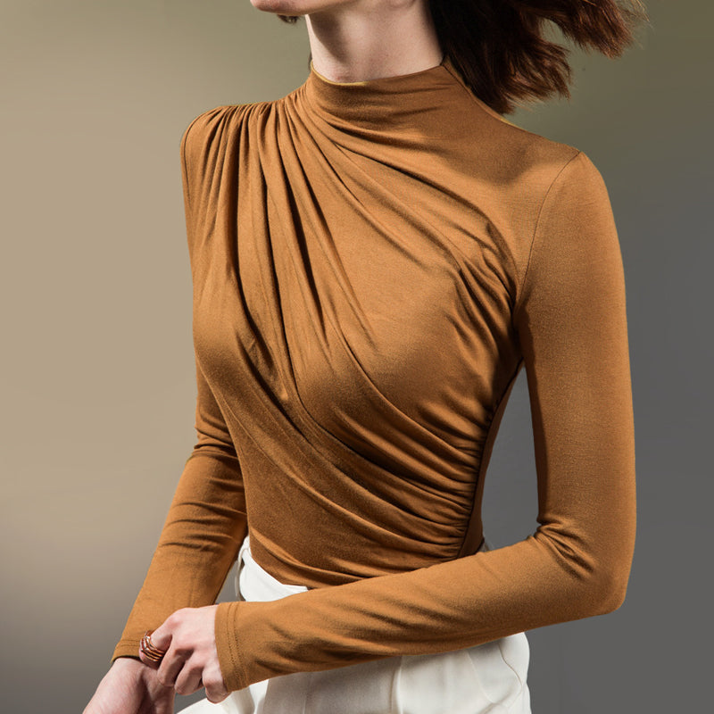 ChicStreet Turtleneck Shirt by Emie Daly