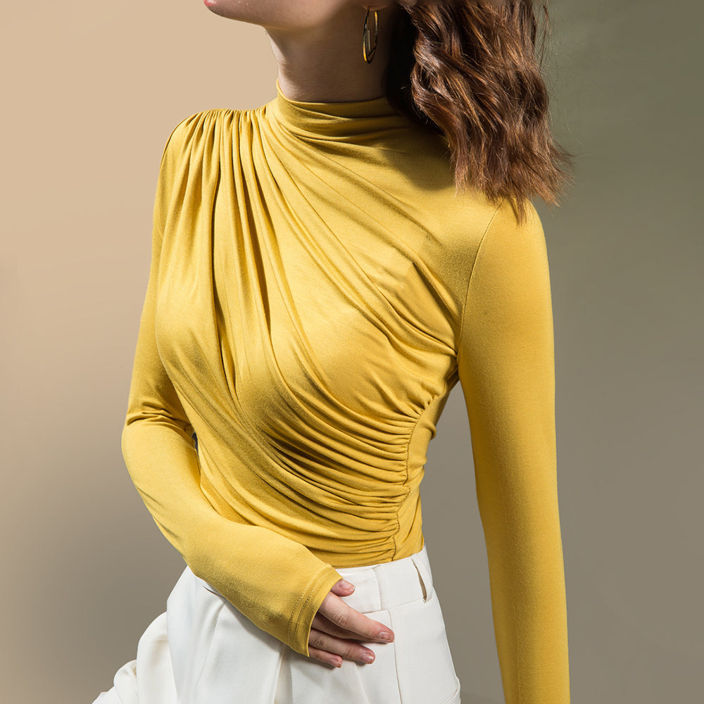 ChicStreet Turtleneck Shirt by Emie Daly