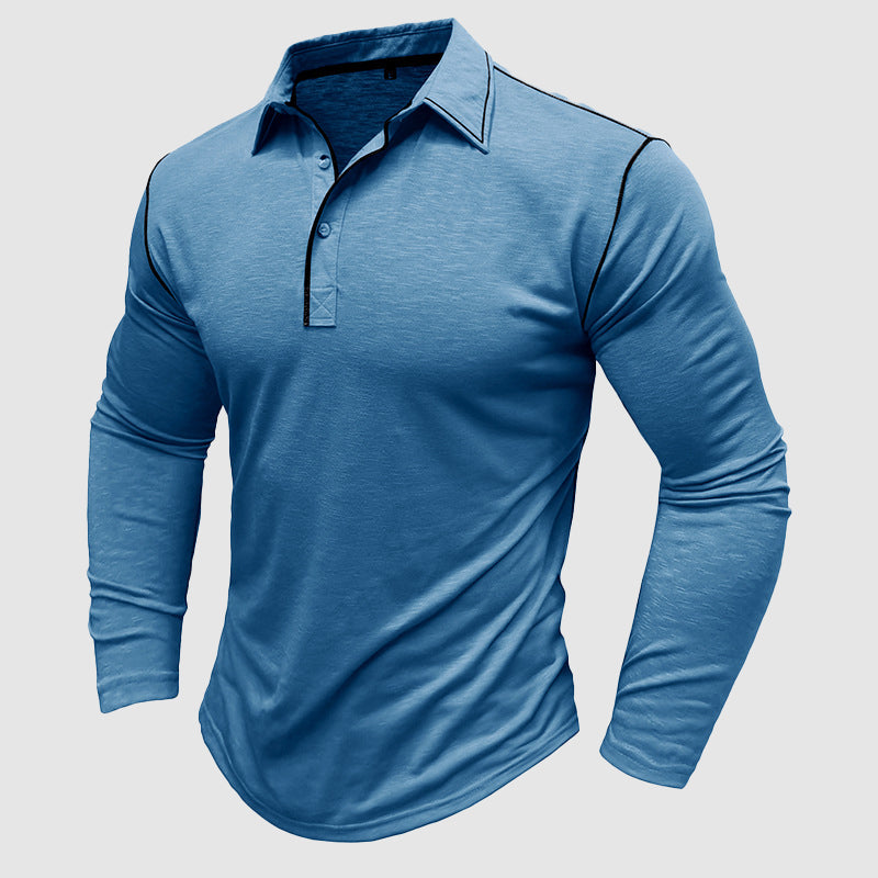 Davidson Solid Color Long Sleeve Shirt