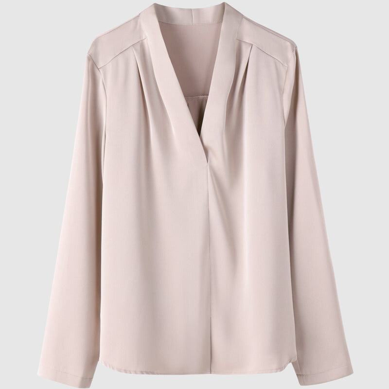 Emie-Daly Penthouse Satin Blouse