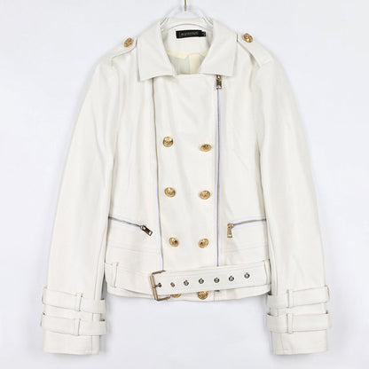 Emie-Daly Queen Faux Leather Jacket