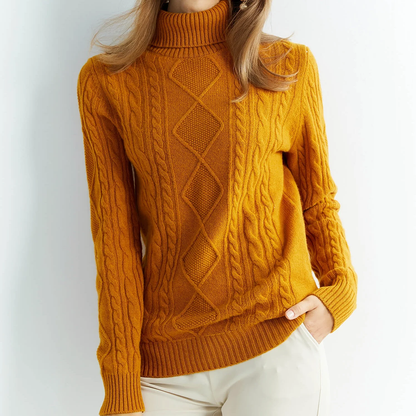 Emie Daly Cashmere Turtleneck Sweater