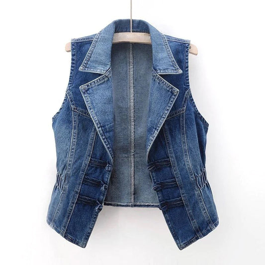 Emie Daly Celestial Denim Vest