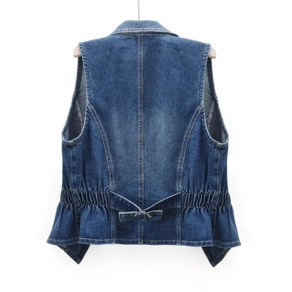 Emie Daly Celestial Denim Vest