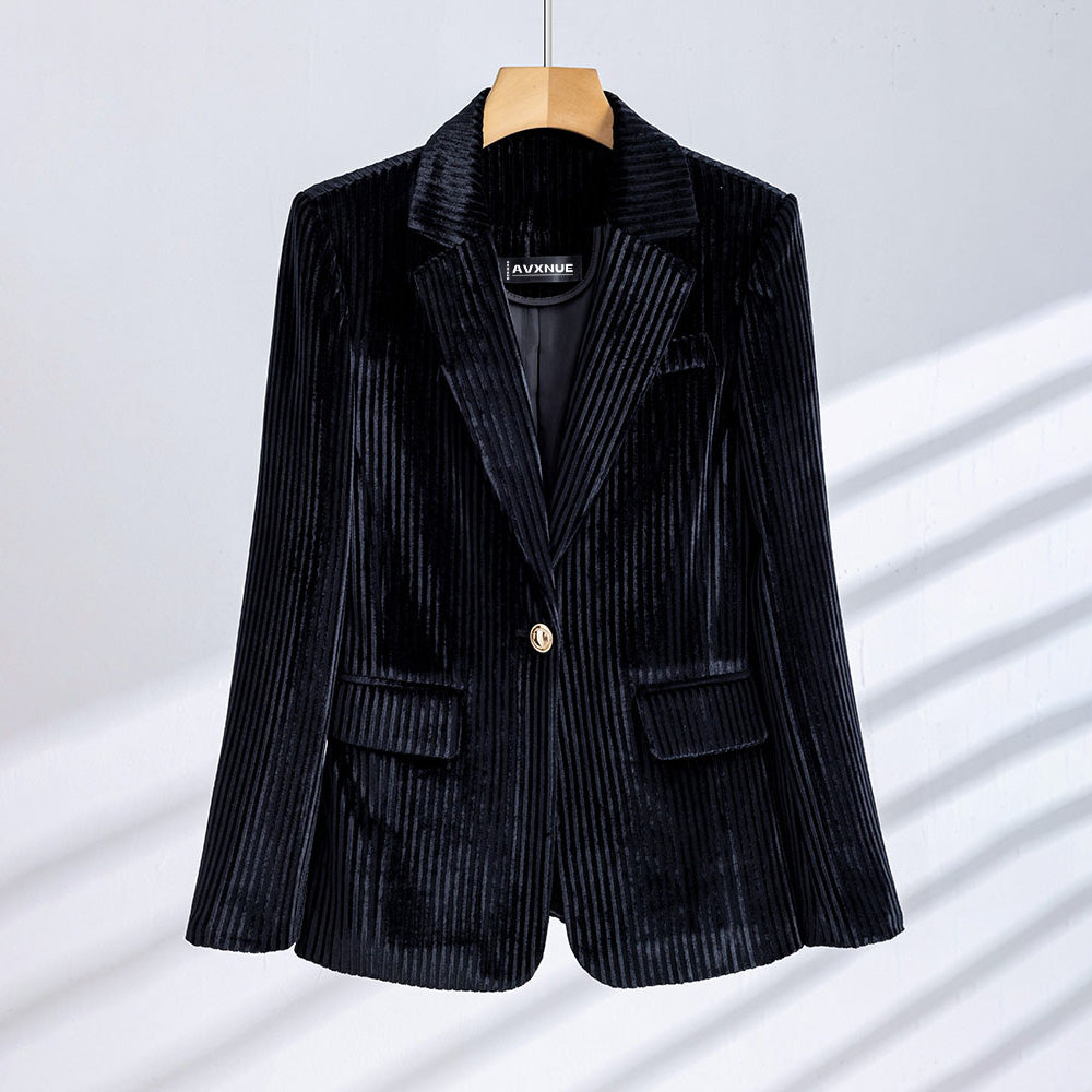 Emie Daly Chic Corduroy Blazer