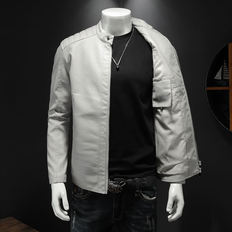 Everglades Faux Leather Fall Jacket